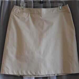 Adidas Beige Skirt Skort Golf Size 8 NEW